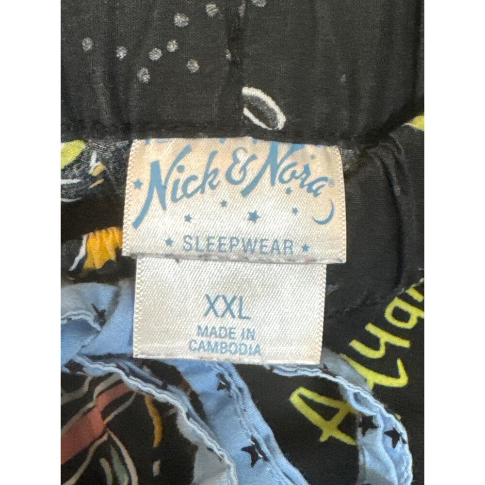 Nick & Nora Astrology Print Pajama Pants Womens XXL Loungewear Comfy Wide Leg - Picture 5 of 6